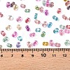 Baking Paint Transparent Glass Seed Beads SEED-N006-05-4