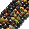 Natural Malaysia Jade Beads Strands G-L645-A01-6mm-04-1
