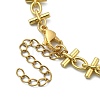 Brass Handmade Link Chains AJEW-TA00005-3