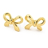 Rack Plating Brass Stud Earrings EJEW-M247-30E-G-1