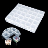 30 Slots Plastic Craft Organizer Case PW-WG63445-01-2