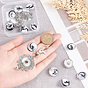DIY Flat Round with Fairy Lanyard Necklace Making Kit DIY-SC0019-12-3