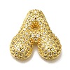 Brass with Cubic Zirconia Pendant KK-Q818-02A-G-1