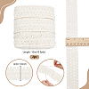 Cotton Tassel Lace Ribbon OCOR-WH0105-197A-2