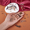  15Pcs 6 Colors Alloy Swivel Snap Hook Clasps FIND-TA0003-79-14