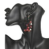 Glass Seed Bead Dangle Earrings EJEW-MZ00770-01-2