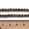 Natural Tiger Eye Beads Strands G-L651-C14-4mm-5