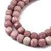 Natural Rhodonite Beads Strands G-F797-A07-01-4