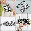 2Pcs 2 Colors PU Leather Eyeglass Cases ABAG-CN0001-83-5
