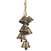 Iron Bell Pendant Decorations HJEW-JM02176-1