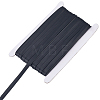 50M Soft Flat Imitation Leather Cord LC-CL0001-10B-1