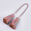 Polycotton(Polyester Cotton) Tassel Big Pendant Decorations X-FIND-S302-01Q-2