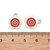 Alloy Enamel Pendants ENAM-G235-03G-03-3