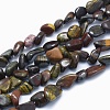 Natural Tiger Eye Beads Strands G-G765-37-1