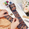 2.5Yards Rhombus Vintage Jacquard Polyester Ribbon OCOR-CY0004-48C-3