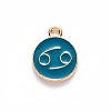 Alloy Enamel Pendants ENAM-S124-01A-05D-2