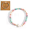 Column Shell Beads Stretch Bracelets LS-QP1883-3-1