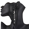 304 Stainless Steel Tassel Dangle Earrings for Women SA-CJ2DB3-3