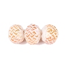 Electroplate Glass Beads EGLA-N026-01A-I01-1