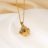 Ocean 304 Stainless Steel Pendant Necklaces for Women WG9297D-03-1