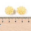 Synthetic Coral 3D Flower Rose Beads CORA-L046-C01-3