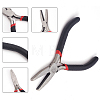 1Pc Carbon Steel Jewelry Pliers for Jewelry Making Supplies AJEW-SC0001-43-4