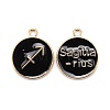 Alloy Enamel Pendants LS-ENAM-S124-01A-08F-1