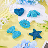 5Pcs 5 Styles Handmade Polymer Clay Pendants RB-BT0001-05B-5