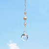 Crystal Glass Sun Catcher Pendant PW-WGA4FA9-06-1