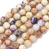 Natural Purple Opal Beads Strands G-L642-B21-8mm-2