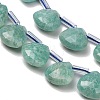 Natural Amazonite Beads Strands G-C292-A11-01-2