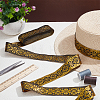 Vintage Jacquard Polyester Ribbon OCOR-WH0109-341A-4