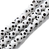 Handmade Lampwork Beads LAMP-D002-8mm-01F-1