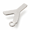 Non-Tarnish 201 Stainless Steel Charms STAS-C021-06P-Y-3