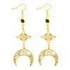 304 Stainless Steel Dangle Earrings for Women EJEW-F338-07G-1