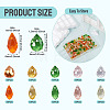 150Pcs 10 Styles Glass Beads GLAA-TA0004-35-5