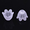 Transparent Acrylic Bead Caps X-FACR-N005-002F-4