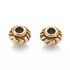 Tibetan Style Spacer Beads TIBEB-Q39-AG-FF-2