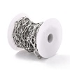 Tarnish Resistant 304 Stainless Steel Link Chains CHC-C020-06P-01-NR-4