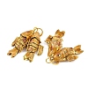 Brass Cloisonne Pendants KK-P251-A01-G-01-2