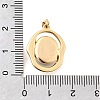 Natural Tiger Eye Pendants KK-N289-01G-3
