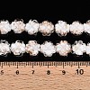 Luminous Handmade Gold Foil Glass Beads Strands FOIL-N029-01A-5