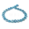 Natural Freshwater Shell Dyed Beads Strands BSHE-P033-01B-4
