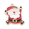 Christmas Theme Alloy Enamel Pendants ENAM-D060-04H-1