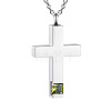 Cross Urn Ashes Pendant Necklace PW-WGBB57D-08-1