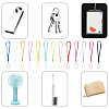 104Pcs 13 Colors Nylon Mobile Straps HJEW-SC0003-15-7