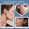 30Pcs 3 Colors 304 Stainless Steel Clip on Earring Pads STAS-SC0004-27-6