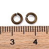 Brass Open Jump Rings X-KK-G514-01H-AB-3