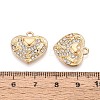 Alloy Rhinestone Pendants FIND-N008-28KCG-3