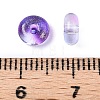 Electroplate Transparent Colours Rainbow Glass Seed Beads SEED-T007-03C-3